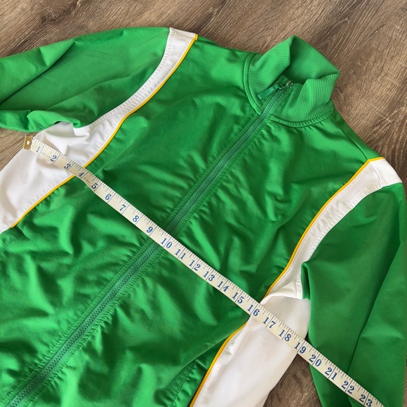 Bright Green Retro Full-Zip Track Jacket - Picture 7 of 11